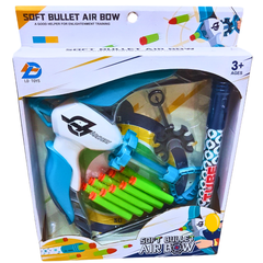 Soft Bullet Air Bow for Kids - Safe Archery Toy with Foam Darts | Ideal for Ages 3+ | Fun & Active Play