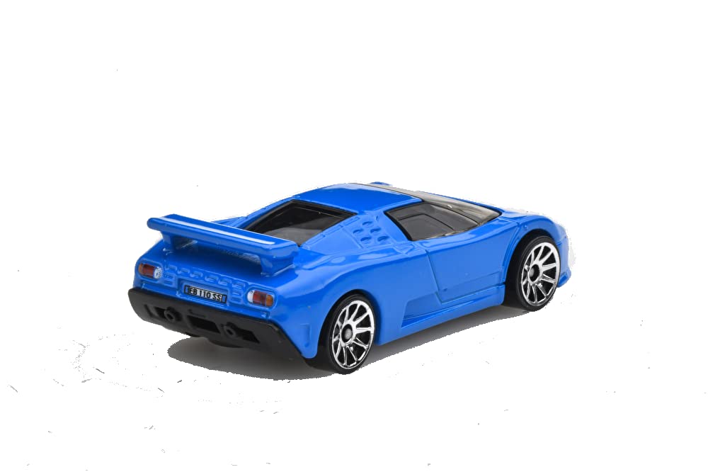 Hot Wheels  94 Bugatti EB110 SS Car 1:64 scale  Blue