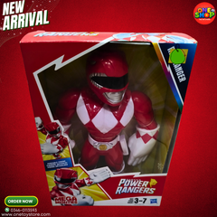 Power Rangers Red Ranger Mega Mighties Action Figure β Large Poseable Superhero Toy for Kids | Mighty Morphin Power Rangers (Ages 3β7)