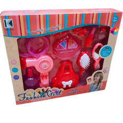 Fashion Girl Beauty Play Set for Kids | Pretend Play Salon Kit | Ages 3+