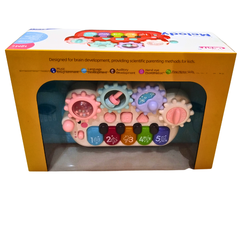 πΉ Melody Hedgehog Piano Toy for Toddlers β Baby Musical Activity Toy with Gears, Numbers & Lights | Early Learning Piano for 12+ Months