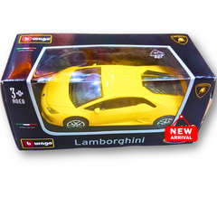 Bburago Lamborghini Die-Cast Car β 1:32 Scale (Yellow)