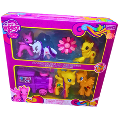 My Happy Horse Fashion Playset with Pony Figures & Dress-Up Accessories - Ages 3+