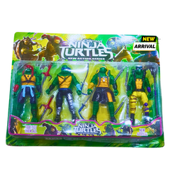 Teenage Mutant Ninja Turtles Action Figure Set β 4-Piece Collectible Toy Set | Ninja Heroes Playset