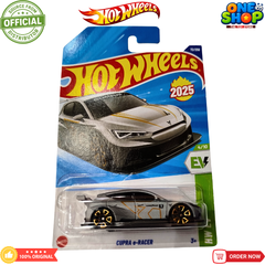 Hot Wheels CUPRA e-Racer Electric Race Car – Futuristic EV Die-Cast Toy Car for Kids & Collectors