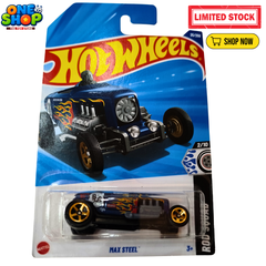 Hot Wheels Max Steel Die-Cast Car – Classic Rod Squad Toy Car 1:64 Scale | Mattel Hot Wheels Collectible for Kids