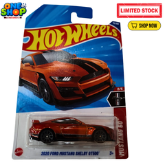 Hot Wheels 2020 Ford Mustang Shelby GT500 Die-Cast Car – 1:64 Scale Mattel Toy Car | Mustang Collectible for Kids