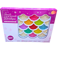 My Beads Boutique DIY Jewelry Craft Set – Colorful Beads for Jewelry Creation (Princess Edition)