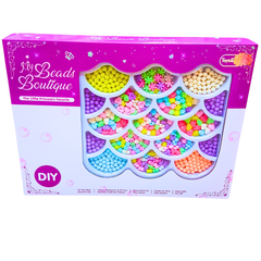 My Beads Boutique DIY Jewelry Craft Set – Pastel Flower and Bead Collection for Jewelry Creation