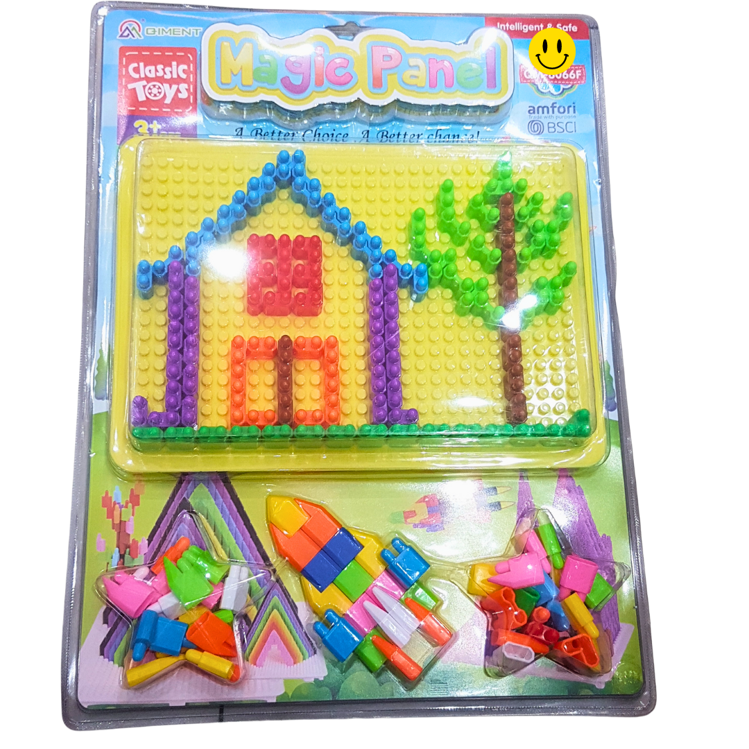 Magic Panel House Builder Set – Imaginative Construction Toy for Kids