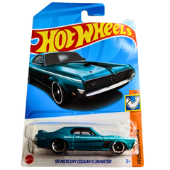 ποΈ Hot Wheels '69 Mercury Cougar Eliminator β Classic Muscle Car Die-Cast Toy for Kids (3+) | HW Muscle Mania Series
