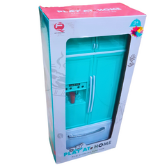 Play at Home Toy Refrigerator with Real Working Functions for Kids