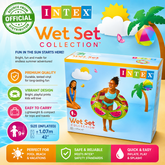 Intex Wet Set Watermelon Swim Ring for Kids (9+ Years) – Inflatable Pool Tube with Handles, 42 Inch