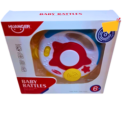 Huanger Baby Rattles Toy - Musical & Interactive Rattle for Babies (6+ Months)