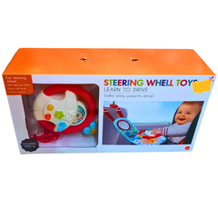 Interactive Steering Wheel Toy - Learn-to-Drive Musical Play Set for Babies & Toddlers