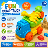 Smiling Truck Sand Toy Set - Joyful Beach Fun for Kids