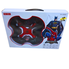 Superhero RC Drone – Batman & Spider-Man Style Quadcopter Toy for Kids 14+ | 2.4GHz Remote Control Flying Drone with Camera Look