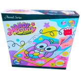 Handy Girls Yarn Art Set – Animal Series | Weave & Create Colorful Art with Pen | DIY Craft Kit for Kids | Ages 6+