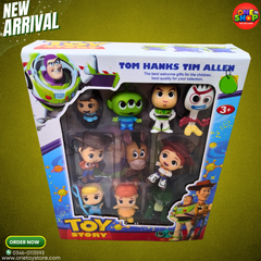 Toy Story Action Figures Set for Kids – 9 PCS Cartoon Character Toy Pack (Woody, Buzz Lightyear, Jessie & Friends) | Toy Story Toys 3+