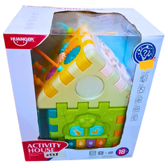 Huanger Activity House Toy - Interactive Learning Playhouse for Toddlers (18+ Months)