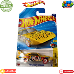 Hot Wheels ’70 Plymouth Superbird Die-Cast Car – HW Art Cars Muscle Car Toy for Kids & Collectors