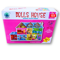 Dolls House Shaped Floor Puzzle β 25-Piece Jigsaw for Kids (Ages 3-6) π‘π§©