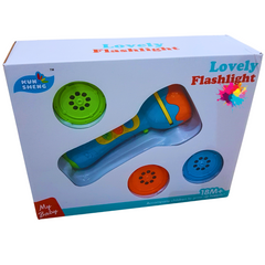 Kun Sheng Lovely Flashlight - Interactive Light and Sound Toy for Toddlers 18+ Months