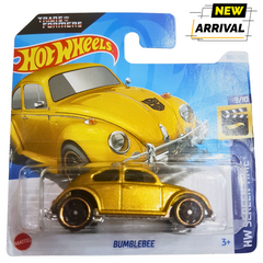 Hot Wheels Transformers Bumblebee – VW Beetle Die-Cast Toy Car for Kids and Collectors (3+ Years)