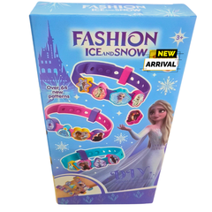 Fashion Ice and Snow DIY Bracelet Set – Over 64 Patterns | Creative Jewelry Toy for Girls | Ages 3+