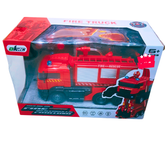 π Fire Fighting RC Deformation Car - Remote Control Fire Truck Toy with Water Spray and Sound Effects | Ages 6+