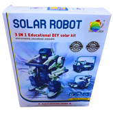 3-in-1 Solar Robot Kit for Kids – DIY STEM Educational Toy with Transforming Robot, Tank & Scorpion