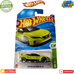 Hot Wheels Nissan Leaf Nismo RC_02 Die-Cast Car – HW EV Electric Racing Toy Car for Kids & Collectors