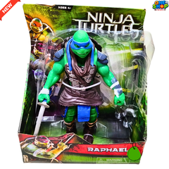 Ninja Turtles Raphael Action Figure for Kids – Teenage Mutant Ninja Turtle Toy with Sword Accessories | Superhero Cartoon Collectible Toy for Boys & Girls