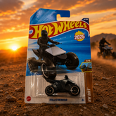 Hot Wheels Tesla Cyberquad 2025 Die-Cast ATV Bike – Futuristic Off-Road Toy for Kids & Collectors