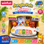 Winfun Jungle Pals Piano for Babies – Musical Learning Keyboard Toy with Animal Sounds, Lights & Number Keys for Toddlers