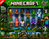 Minecraft Action Figures Set – 12 Piece Pixel Character Building Block Toy Collection for Kids