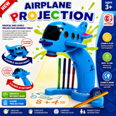 Airplane Projection Drawing Table for Kids – Educational Projector Painting & Tracing Toy with 24 Patterns | Creative Learning Drawing Toy for Boys & Girls