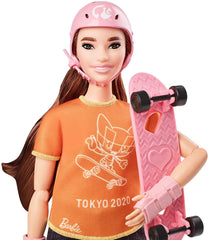 Barbie Olympic Games Tokyo 2020 Skateboarding Doll