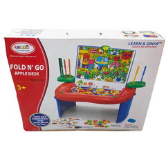 Fold 'N Go Apple Desk: Portable Learning and Creativity Station
