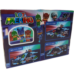 Lot Paeking Superhero City Track Set – Exciting Urban Adventures for Aspiring Heroes