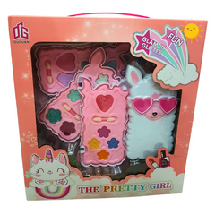 Glam and Glitter: The Pretty Girl Pretend Makeup Set – Sparkling Beauty Toys for Kids