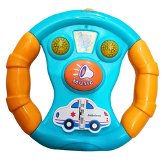 Junior Firefighter's Adventure: Light & Sound Steering Wheel Toy