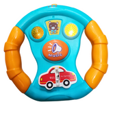 Junior Firefighter's Adventure: Light & Sound Steering Wheel Toy