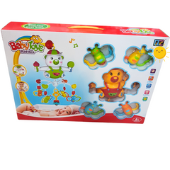 Enchanting Cot Mobile with Soothing Rattles for Infants 6M+