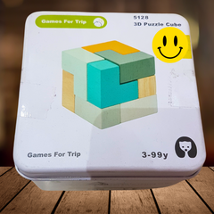 Brilliant Block Builder 3D Puzzle Cube - Mind-Expanding Logic Toy for All Ages