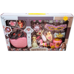 Princess Fantasy Makeup and Dress-Up Set - Whimsical Play Kit for Kids