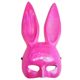 Kids' Enchanting Pink Rabbit Mask – Magical Dress-Up Accessory for Costume Parties and Playtime Fun