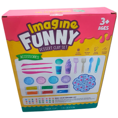 Imagine Funny Dessert Clay Set - Creative DIY Modeling Kit for Kids