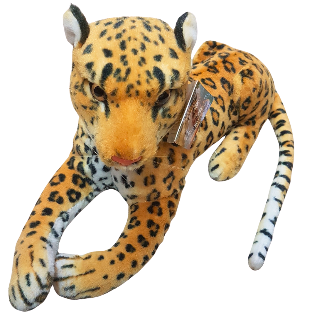 Jungle Prowler Plush Leopard - Cuddly Wildlife Adventure Companion