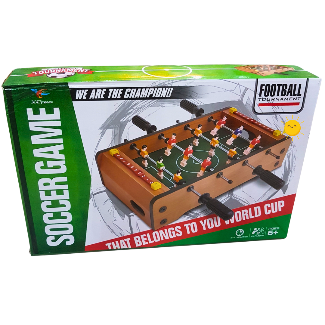Tabletop Foosball Soccer Game - World Cup Edition for Kids 6+